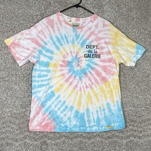 Gallery Dept French Tee Mens Medium Tie Dye Short Sleeve Shirt Streetwear USA